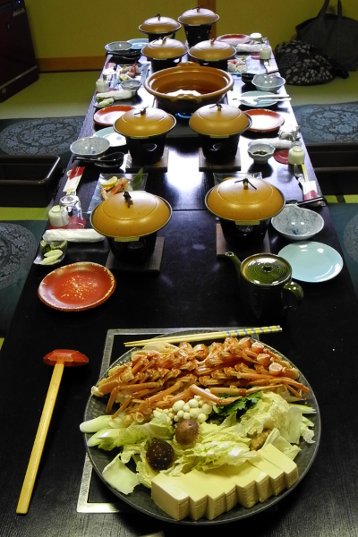 Regional crab feast, eat your way around Japan