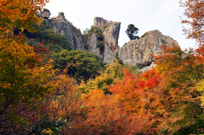 Kankakei Gorge, Shodoshima Photo: 633highland