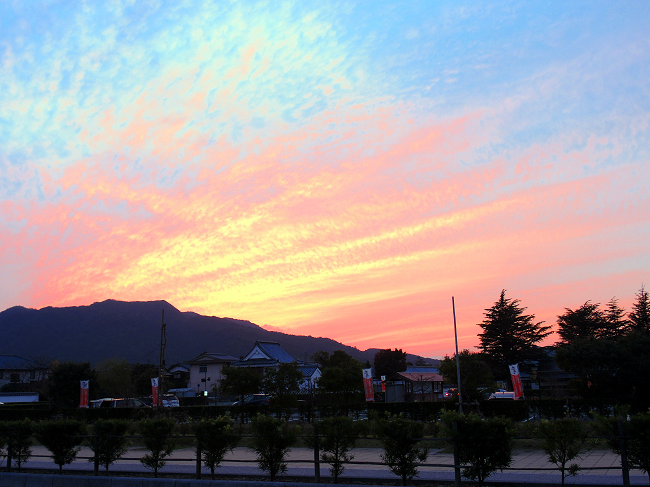 Sunset in Hagi, Yamaguchi Prefecture