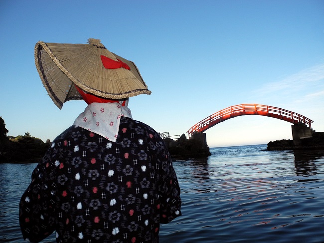 Sado Island boat woman