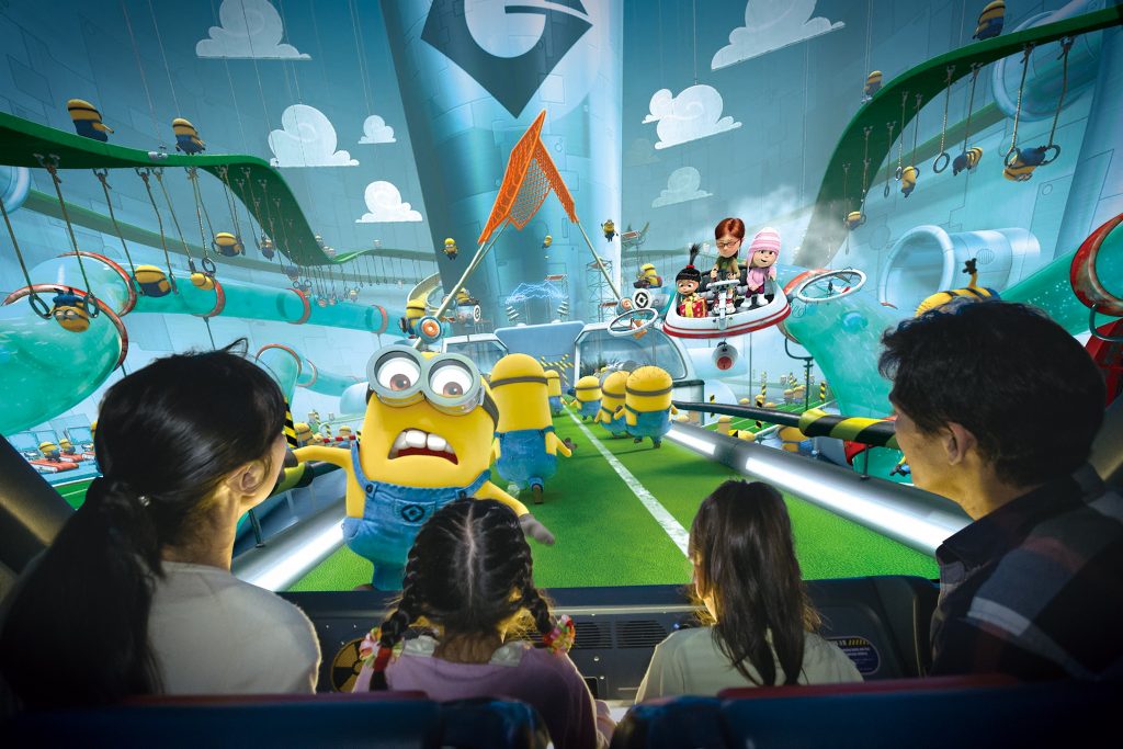 Universal Studios Japan USJ Despicable Me Minion Mayhem The Real Japan Rob Dyer