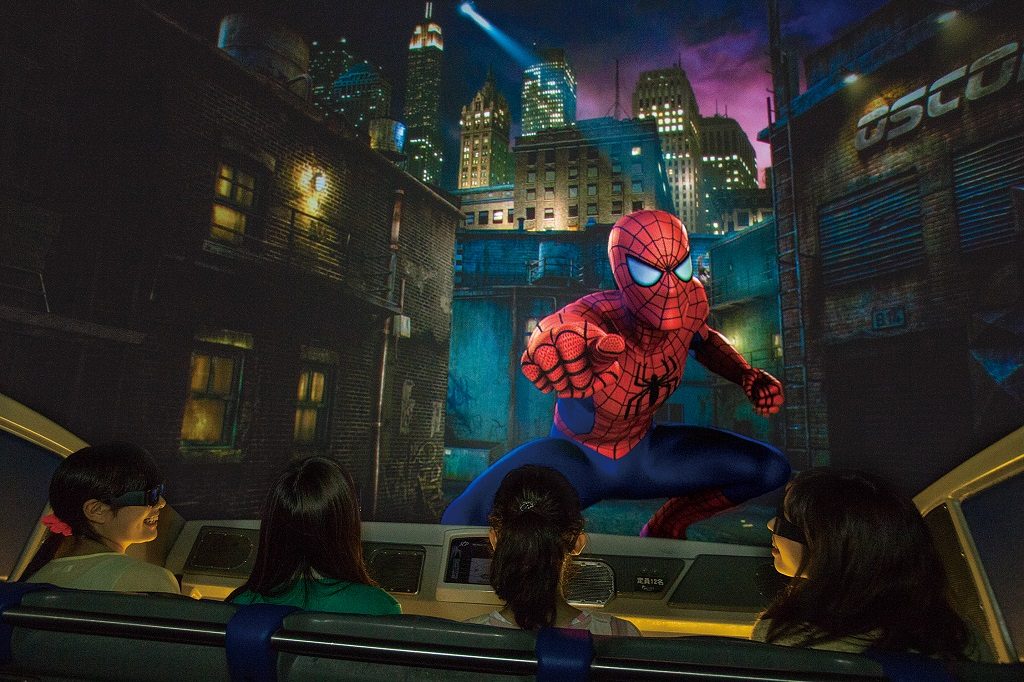 Universal Studios Japan USJ Amazing Adventures of Spiderman Spider-Man The Real Japan Rob Dyer