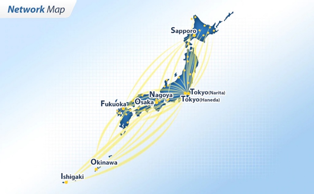 ANA Network Map