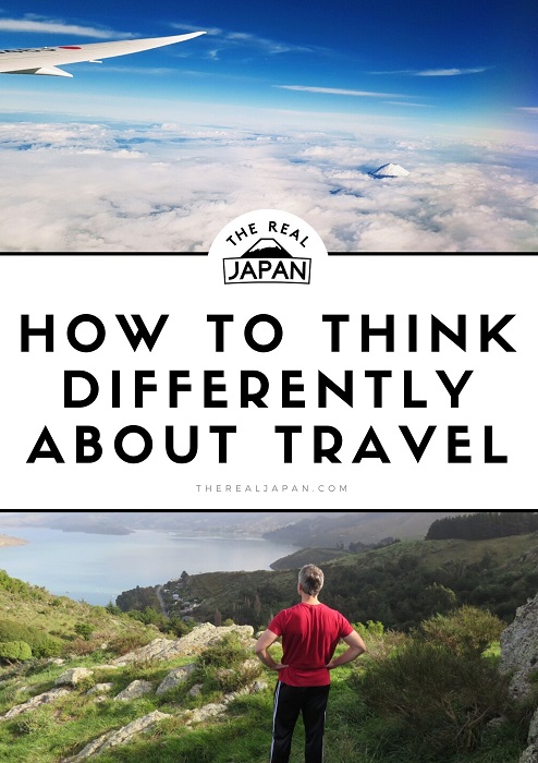 Think differently about travel Ryan Biddulph The Real Japan Rob Dyer