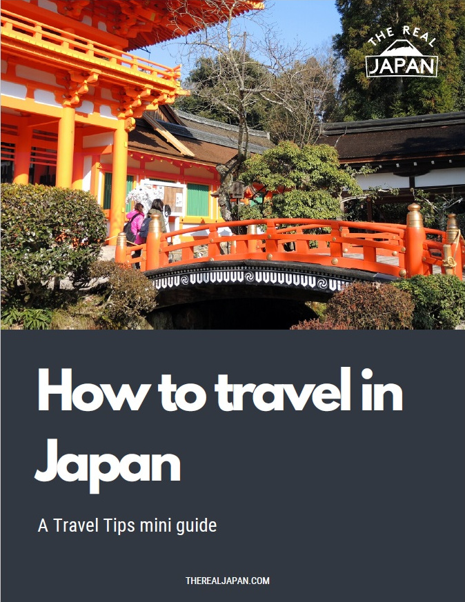 How to Travel in Japan mini guide Cover The Real Japan Rob Dyer