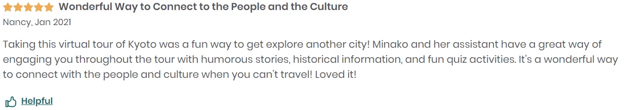 Kyoto tour 1 review virtual Kyoto tour The Real Japan