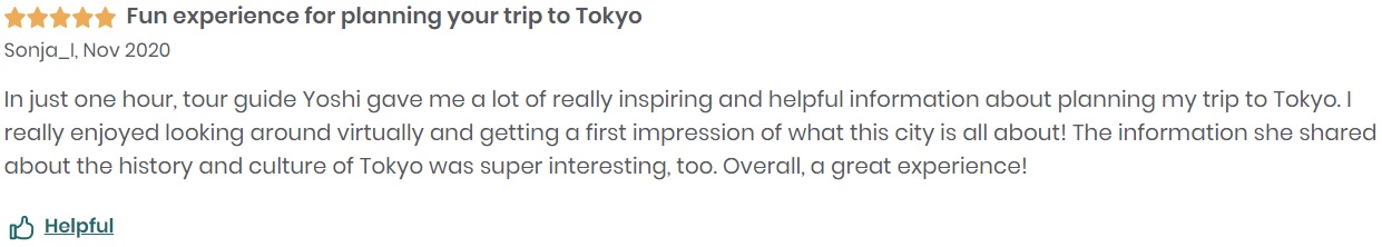 virtual Tokyo tour review virtual Tokyo tour The Real Japan