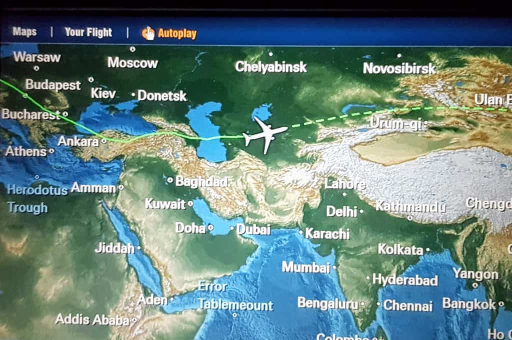 flight map LHR-HND The Real Japan