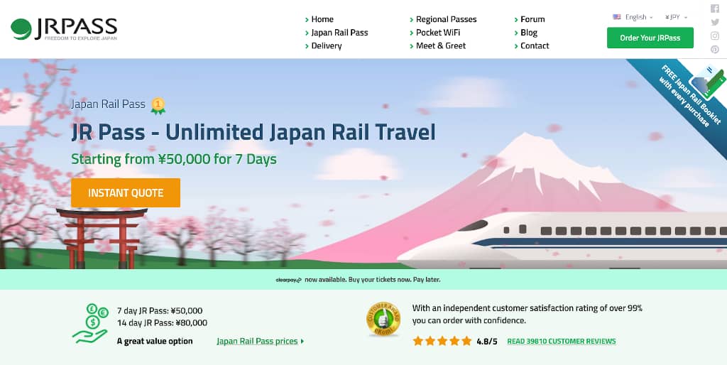 JRPass.com Japan Rail Pass The Real Japan