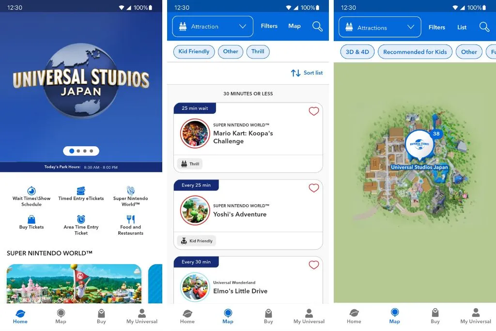 Universal Studios Japan USJ app benefits