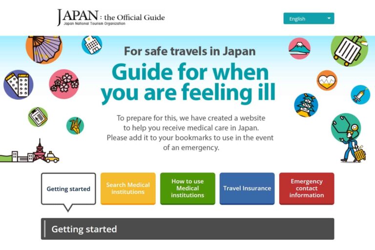 JNTO emergency website featured