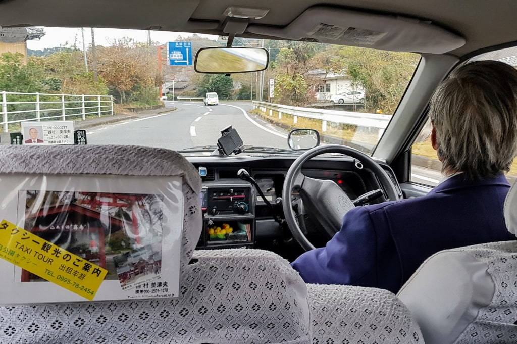 taxi tour Miyazaki The Real Japan Rob Dyer