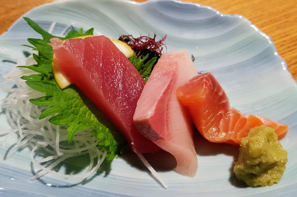 Osaka city guide sushi