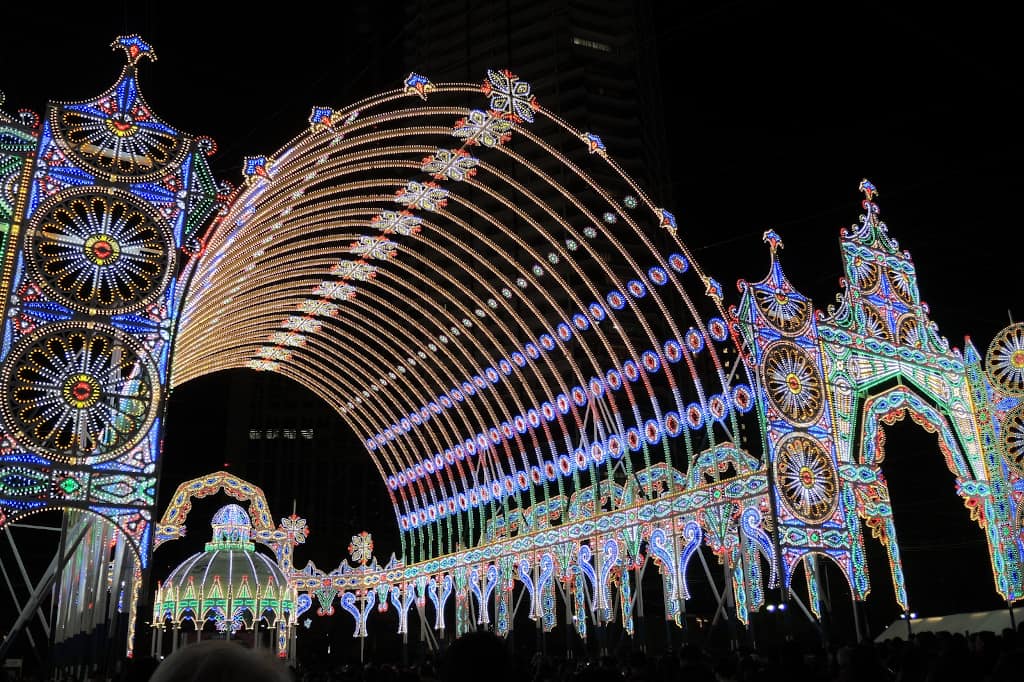 Kobe Luminarie archway The Real Japan Rob Dyer