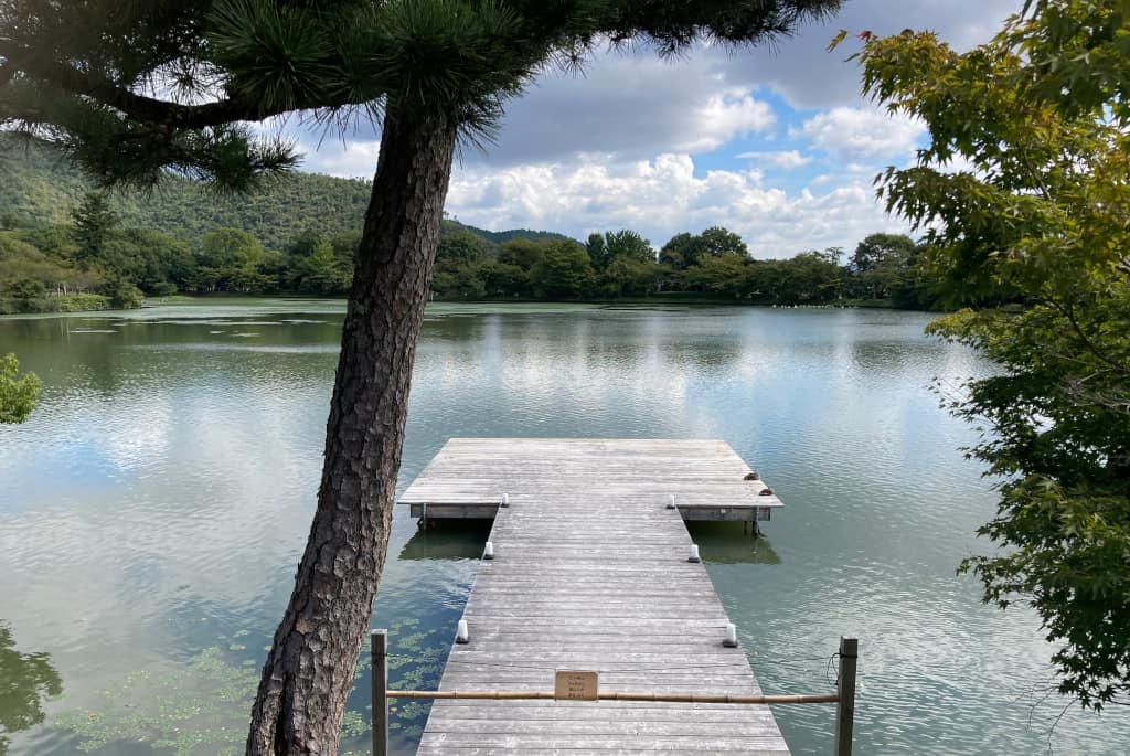 Daikakuji Temple pond Kyoto city guide The Real Japan