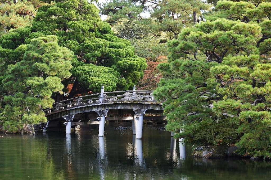 Japanese garden at the Kyoto Imperial Palace Kyoto city guide The Real Japan