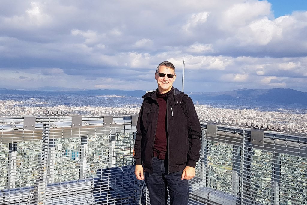 Rob Dyer Harukas rooftop Osaka The Real Japan