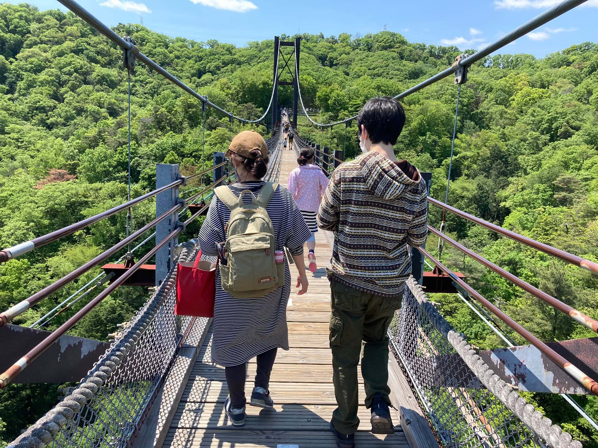 Hoshida Park ropebridge day trips from Kyoto The Real Japan