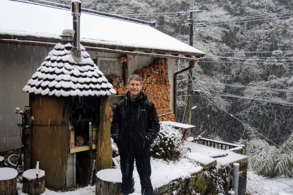 Wakayama off-grid cabin sustainable accommodation in Japan Rob Dyer The Real Japan