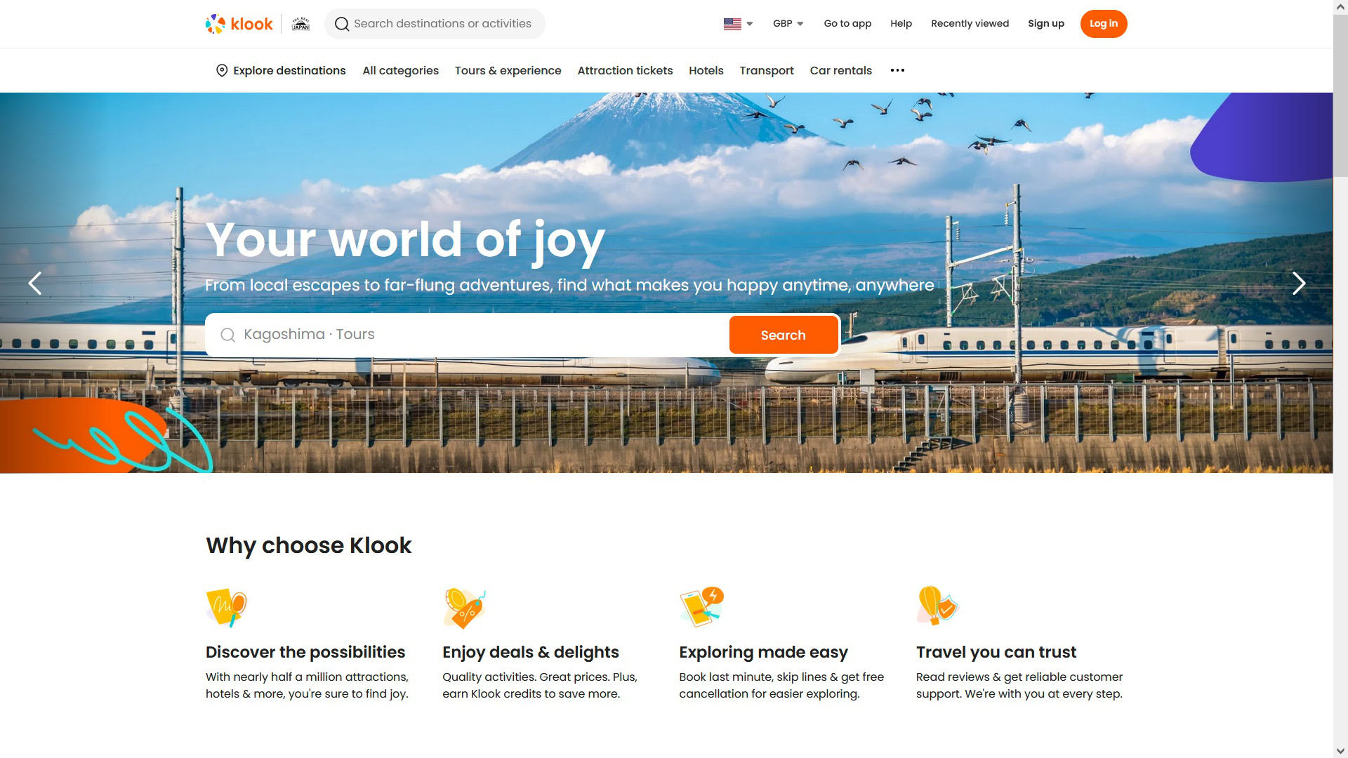 is Klook legit homepage featured
