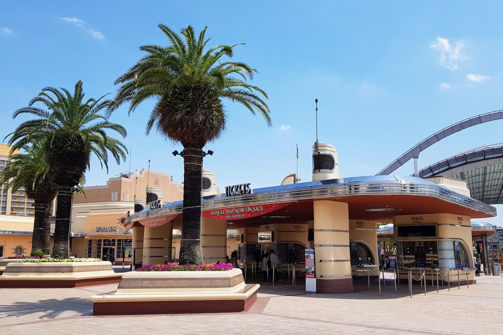 Super Nintendo World USJ ticket booth