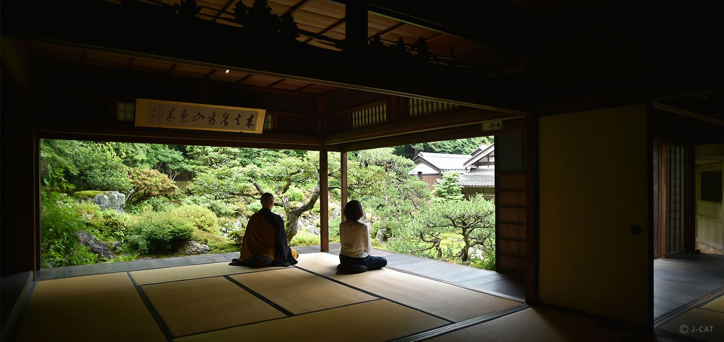 Garden zen Meditation Seiganji Shiga