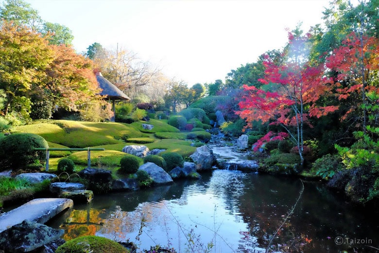garden zen meditation Myoshin-ji Taizo-in Kyoto