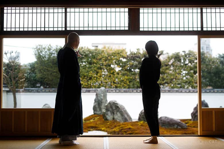 Koseiji Kyoto zen meditation deputy head priest