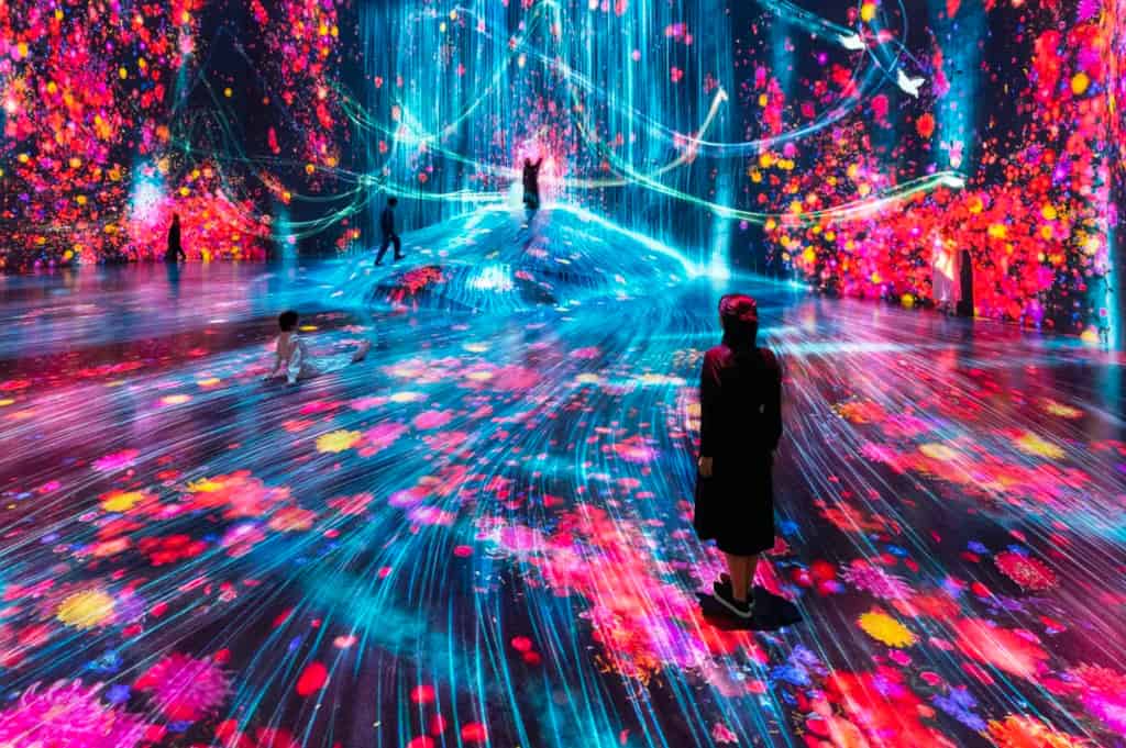 teamLab Borderless: MORI Building DIGITAL ART MUSEUM in Tokyo