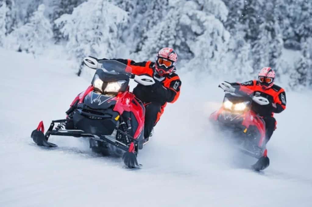 Sapporo snowmobile Hokkaido Klook experiences