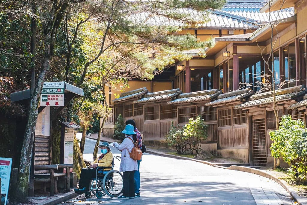 Miyajima tour street