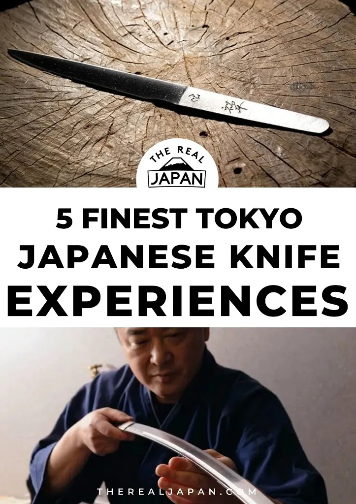 Japanese Knife and Katana Experiences in Tokyo