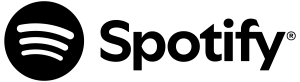 Spotify full logo black