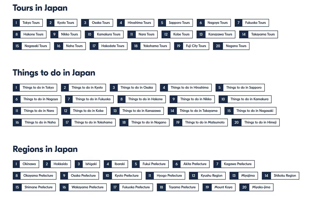 is getyourguide legit categories