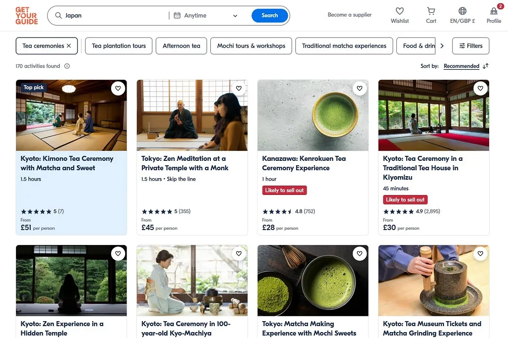 is getyourguide legit cultural experiences