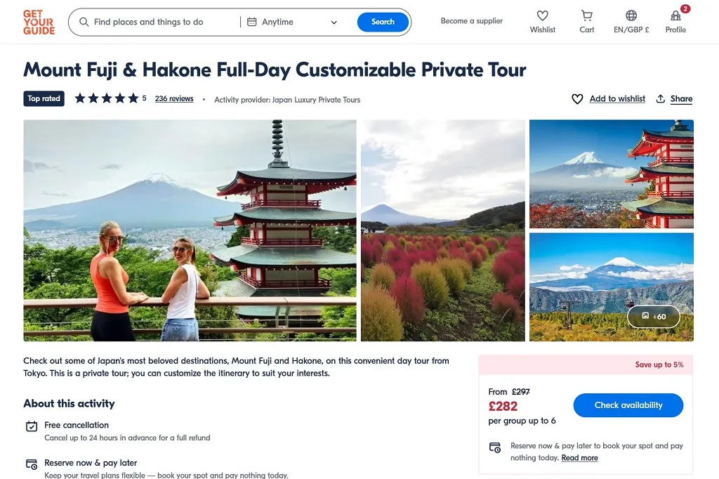 is getyourguide legit information design