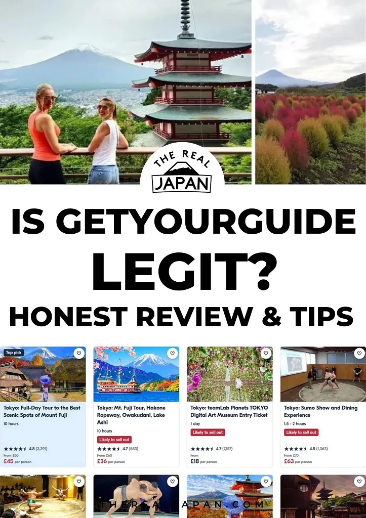 is getyourguide legit The Real Japan