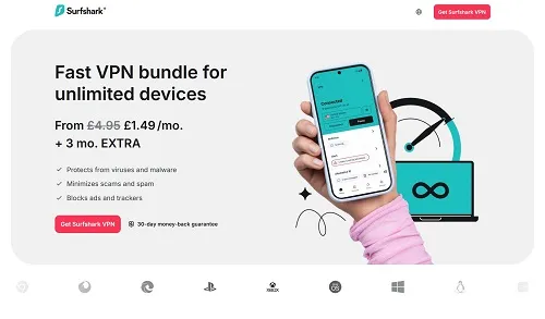 Surfshark VPN for Japan
